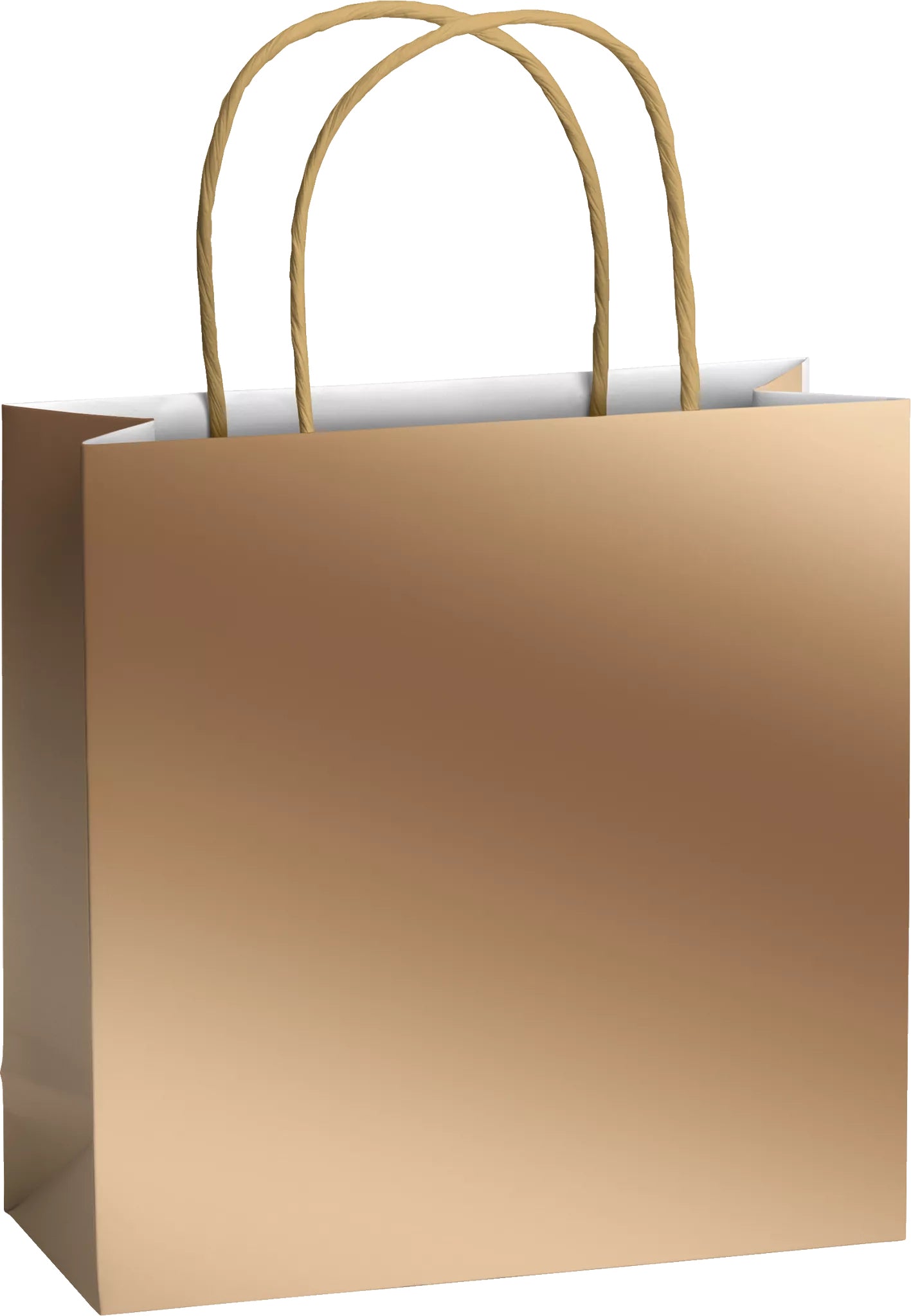 Stewo Geschenktüten-Set 'Arona' – 20 × 8 × 20 cm, Papier, Metallisch, 200 g/m², Mehrfarbig, 3 Stück