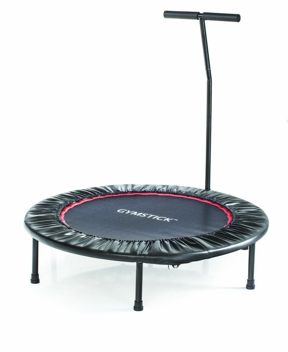 Gymstick Fitness-Trampolin, Ø 102 cm, 100 kg – Schwarz/Rot