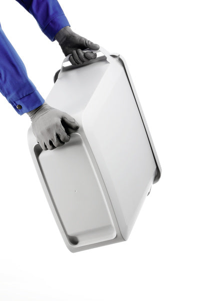 Durable Recyclingbox DURABIN 60 – 60 l – rechteckig – grau