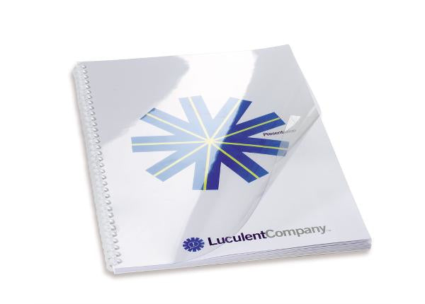 GBC HiClear Einbandfolie – A4 – 150 µm, PVC, transparent – 50 Stk.