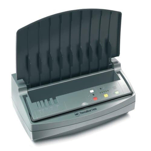 GBC ThermaBind T400 Thermobindegerät – A4, 400 Blatt, Kühlständer
