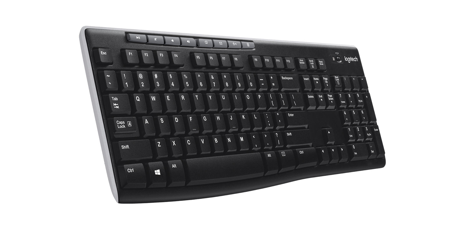 Logitech K270 – Tastatur, kabellos (2,4 GHz)