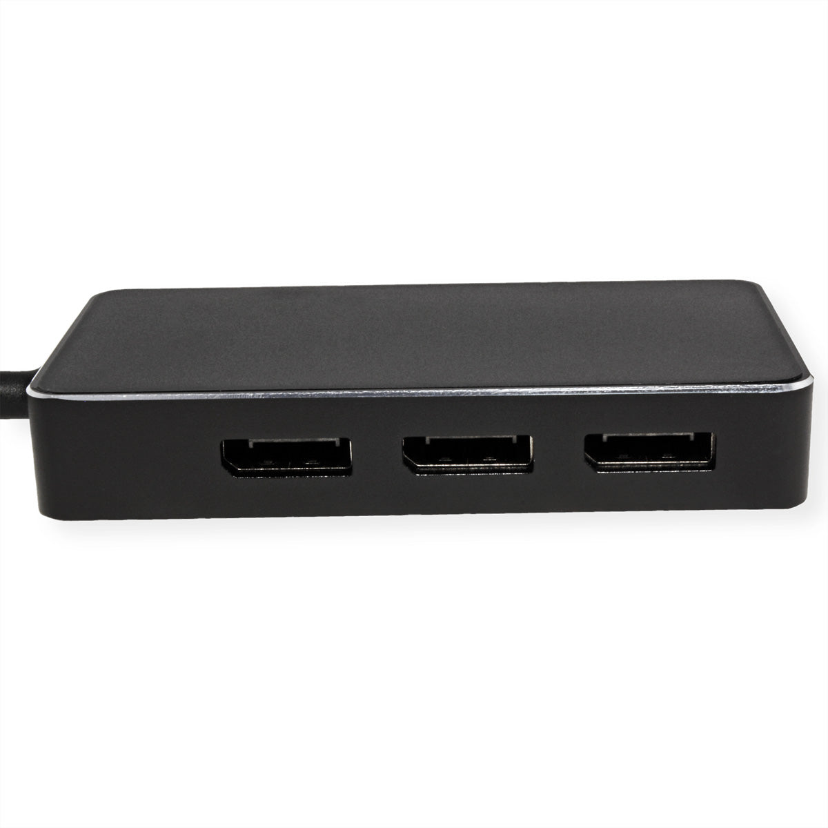 VALUE 12.99.1032 Multiport-Adapter – USB-C, 3× DP, für USB-C-Laptops (DisplayPort Alt Mode)