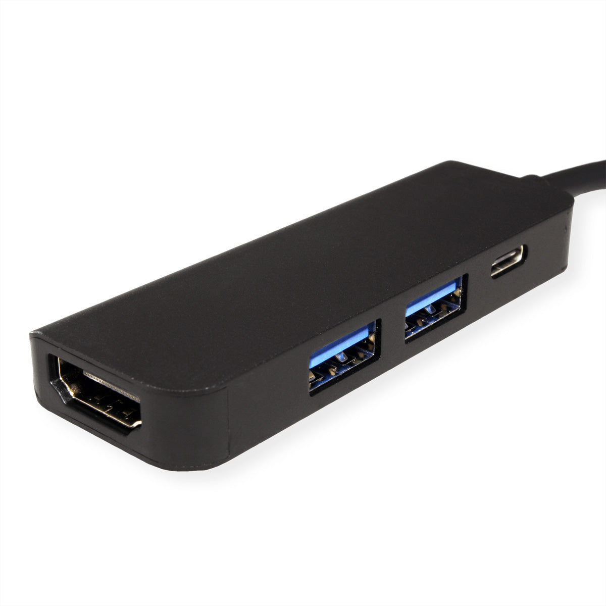 VALUE Dockingstation – USB-C, 1× HDMI, 2× USB-A, 1× USB-C (PD), für MacBook, Notebook, PC