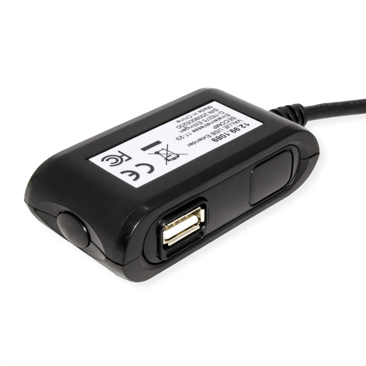 VALUE USB 2.0 Verlängerungskabel – USB-A, 2× USB-A