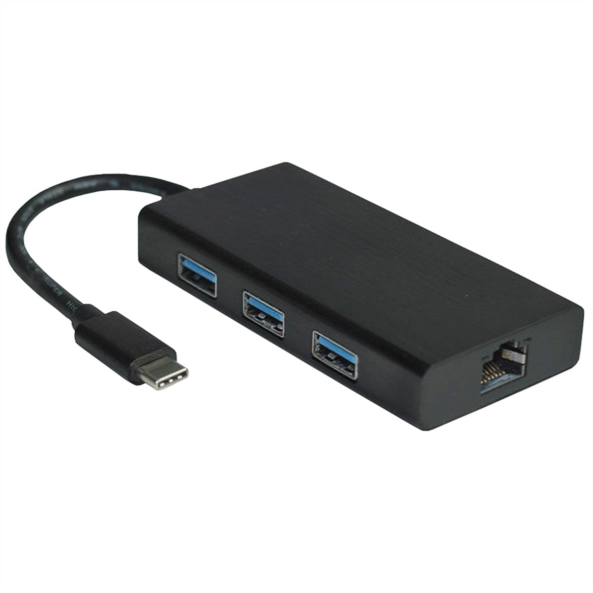 VALUE Multiport-Adapter – USB-C, 3× USB-A, GbE