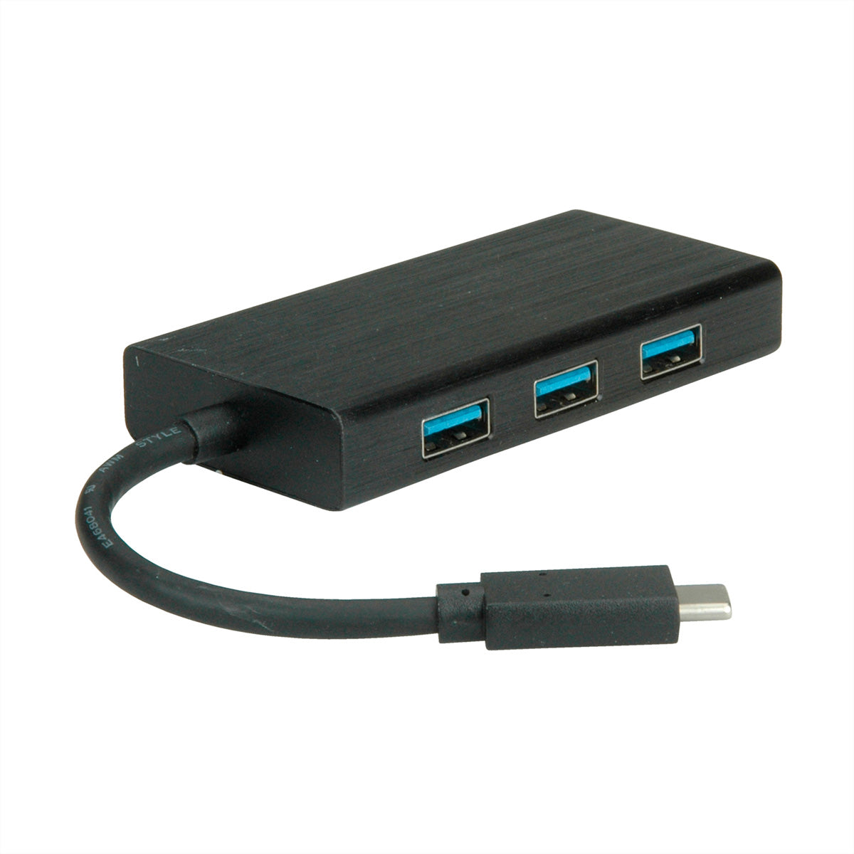 VALUE Multiport-Adapter – USB-C, 3× USB-A, GbE