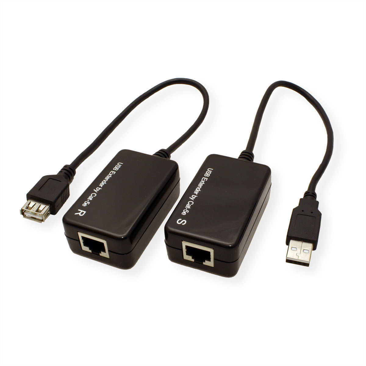 VALUE USB-Verlängerung – USB-A zu USB-A über RJ-45, USB 1.1 (Full Speed 12 Mbit/s), bis 45 m