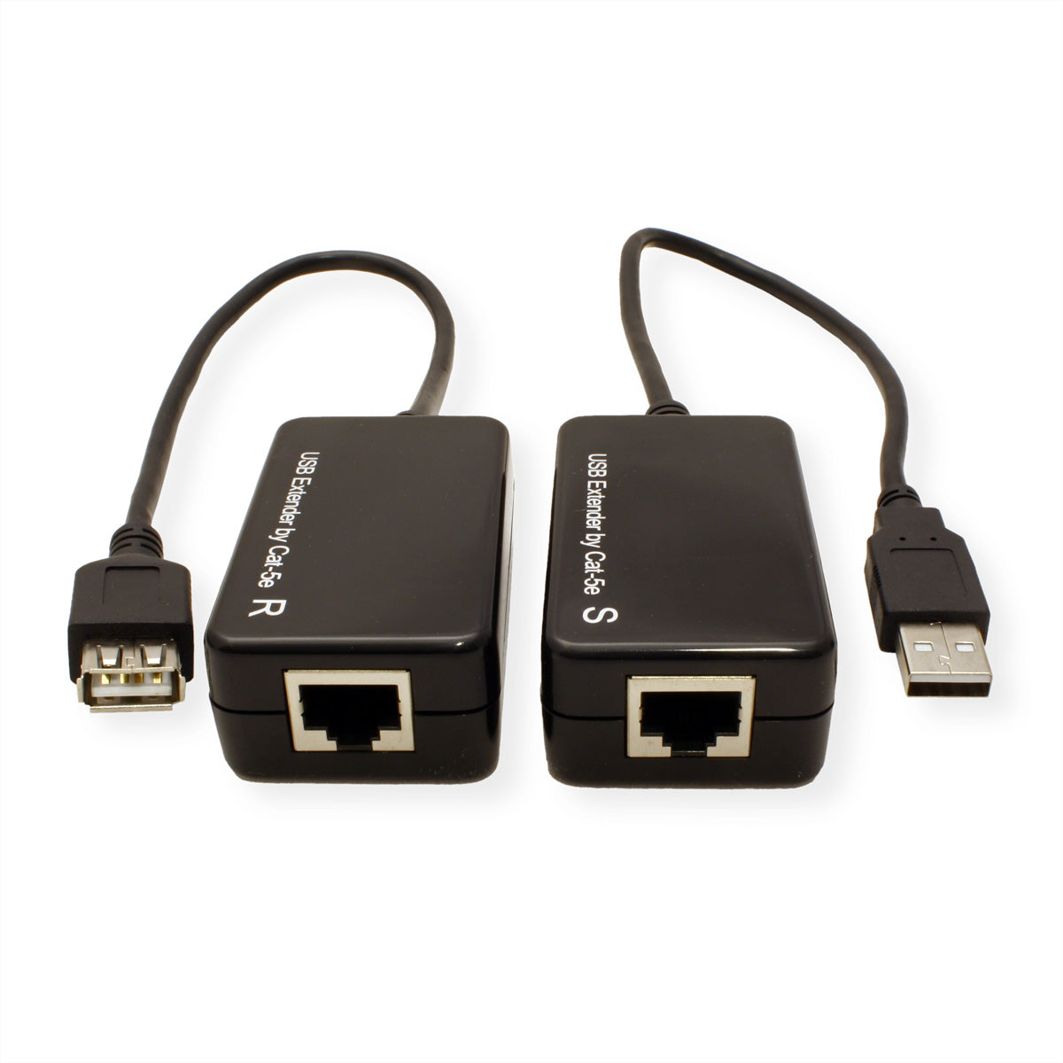 VALUE USB-Verlängerung – USB-A zu USB-A über RJ-45, USB 1.1 (Full Speed 12 Mbit/s), bis 45 m