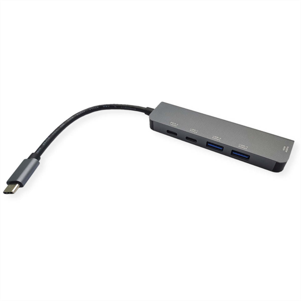 VALUE Dockingstation – USB-C, 1× HDMI, 2× USB-A, 1× USB-C (PD), für Mac/Windows