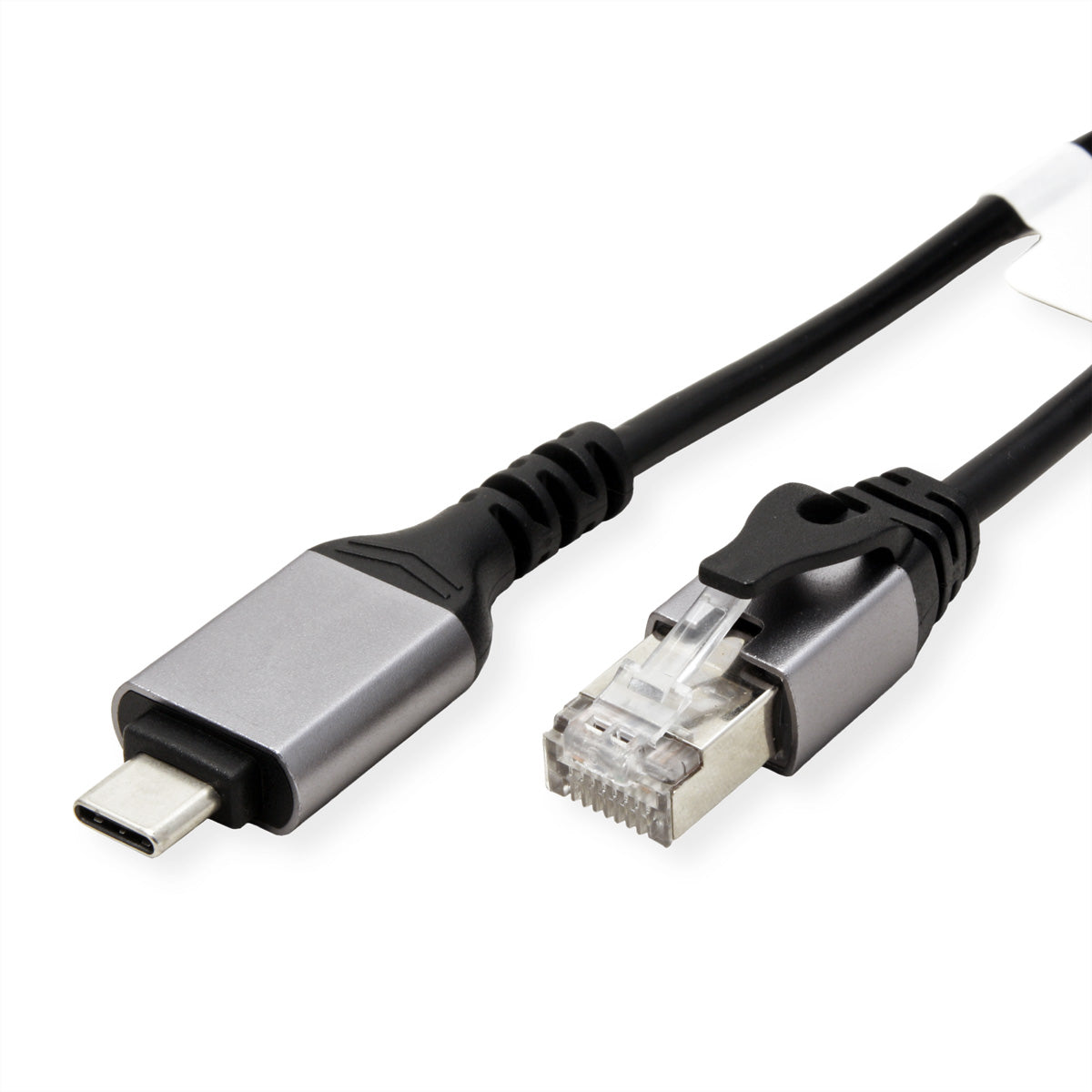 VALUE Gigabit-Ethernet-Konverterkabel USB-C zu RJ-45 – 1 Gbit/s, 3 m, USB 3.2 Gen 2 – Schwarz