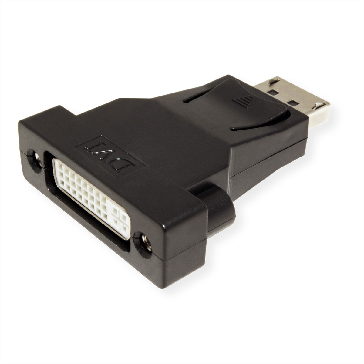 VALUE DisplayPort zu DVI Adapter – 1920 × 1200 @ 60 Hz, DVI-D Dual-Link, 0,15 m, passiv, schwarz