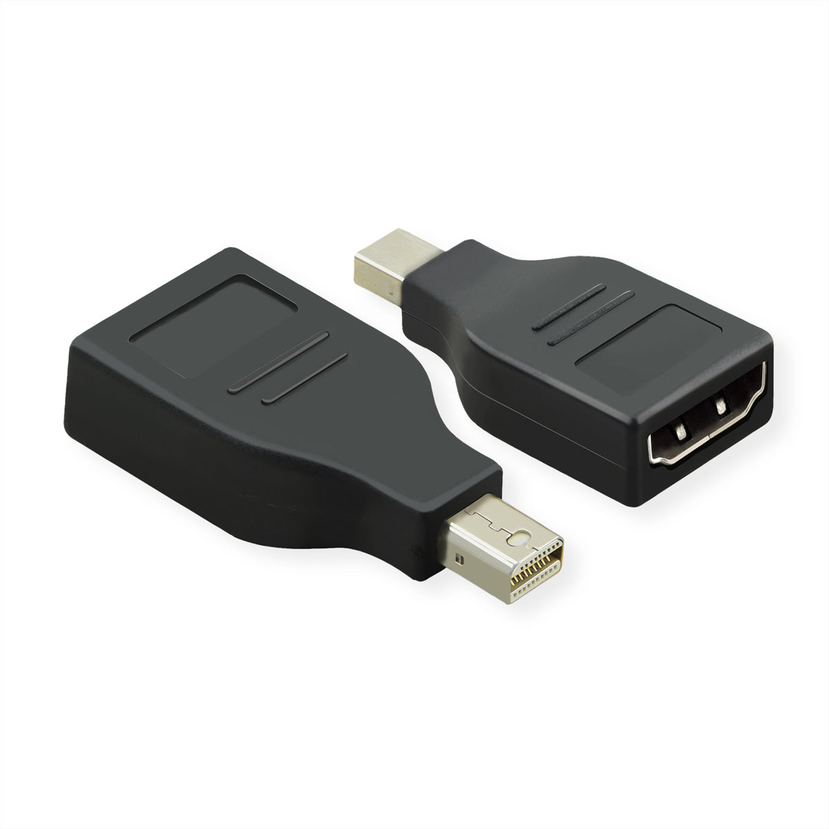 VALUE Mini DisplayPort zu HDMI Adapter – 1920 × 1200 @ 60 Hz, passiv, schwarz