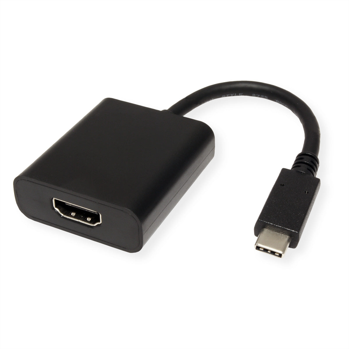 VALUE USB-C zu VGA/HDMI/DVI Adapter – 4K (3840 × 2160) @ 60 Hz, 0,1 m, DP Alt Mode
