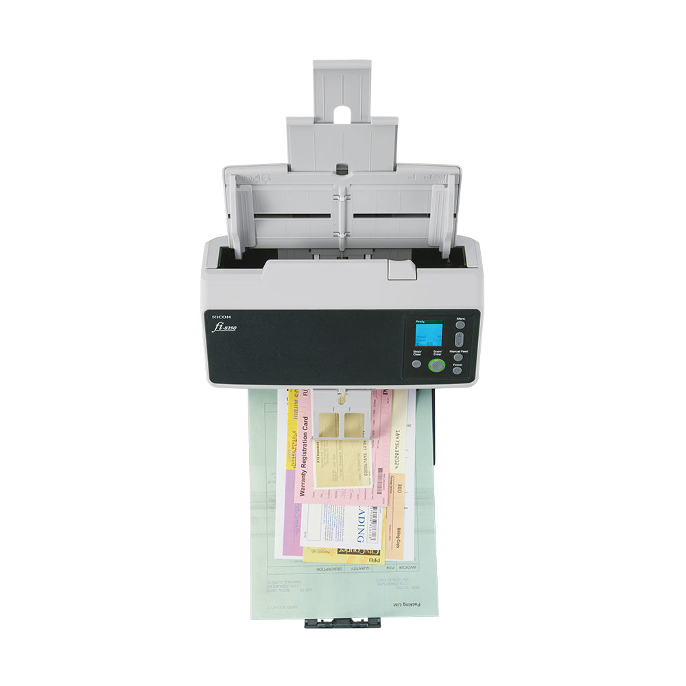 Ricoh fi-8190 – A4, 600 × 600 dpi, ADF + Scanner mit manueller Zuführung