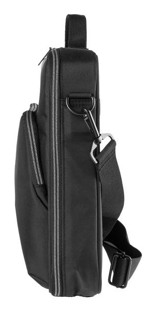 ONIT Notebook-Tasche bis 14,1" – Trolley-Band, abnehmbarer Schultergurt – Schwarz