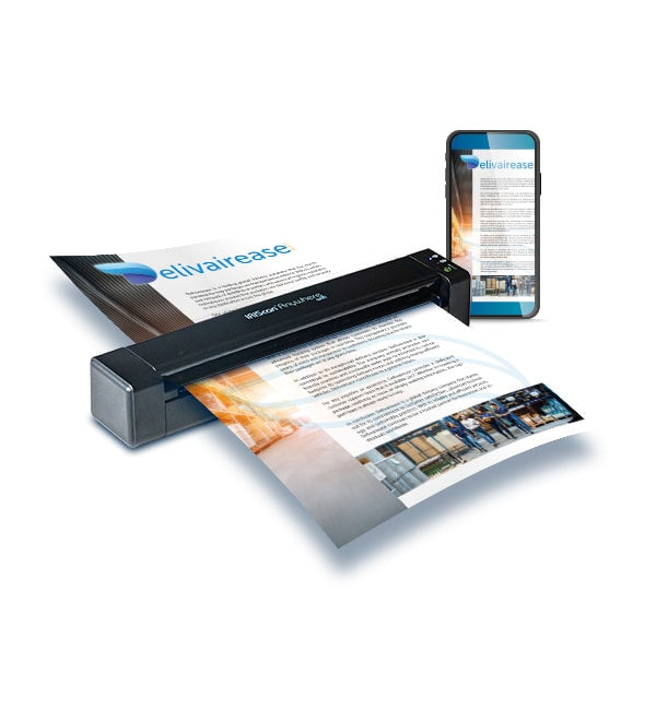 I.R.I.S. IRIScan Anywhere 6 Wifi – Mobiler Scanner, A4, 15 ppm, WLAN, 1'200 dpi