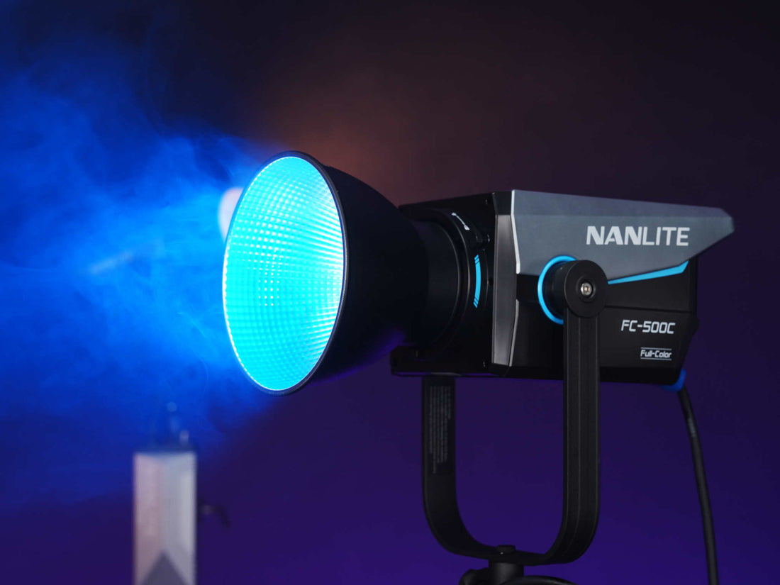 Nanlite Arbeitsleuchte FC-500C – 57050 lm, 520 W, 2700–7500 K, dimmbar – Schwarz