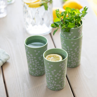 koziol Tasse – 350 ml, Kunststoff (biozirkulär), Grün