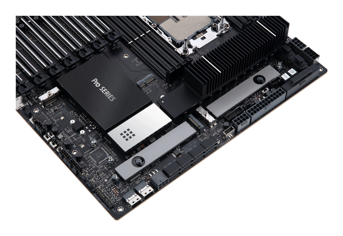 ASUS PRO WS W790E-SAGE SE – Mainboard – LGA 4677, Intel W790, EEB, DDR5, 8×DIMM, 2,05 TB