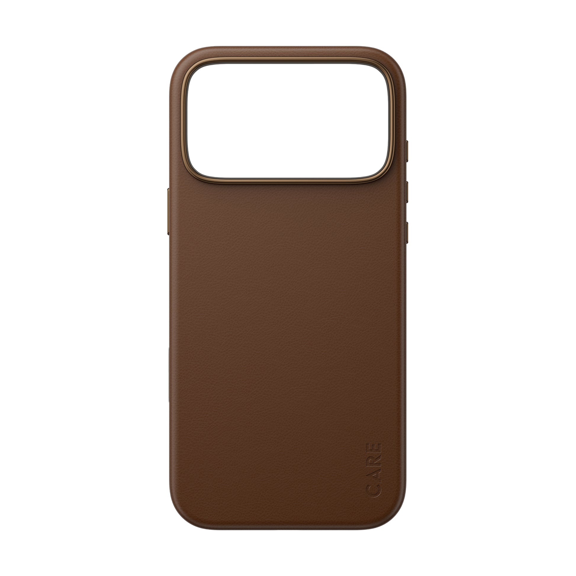 PanzerGlass CARE Solo – Backcover – für Apple iPhone 17 Pro Max, PC, Braun