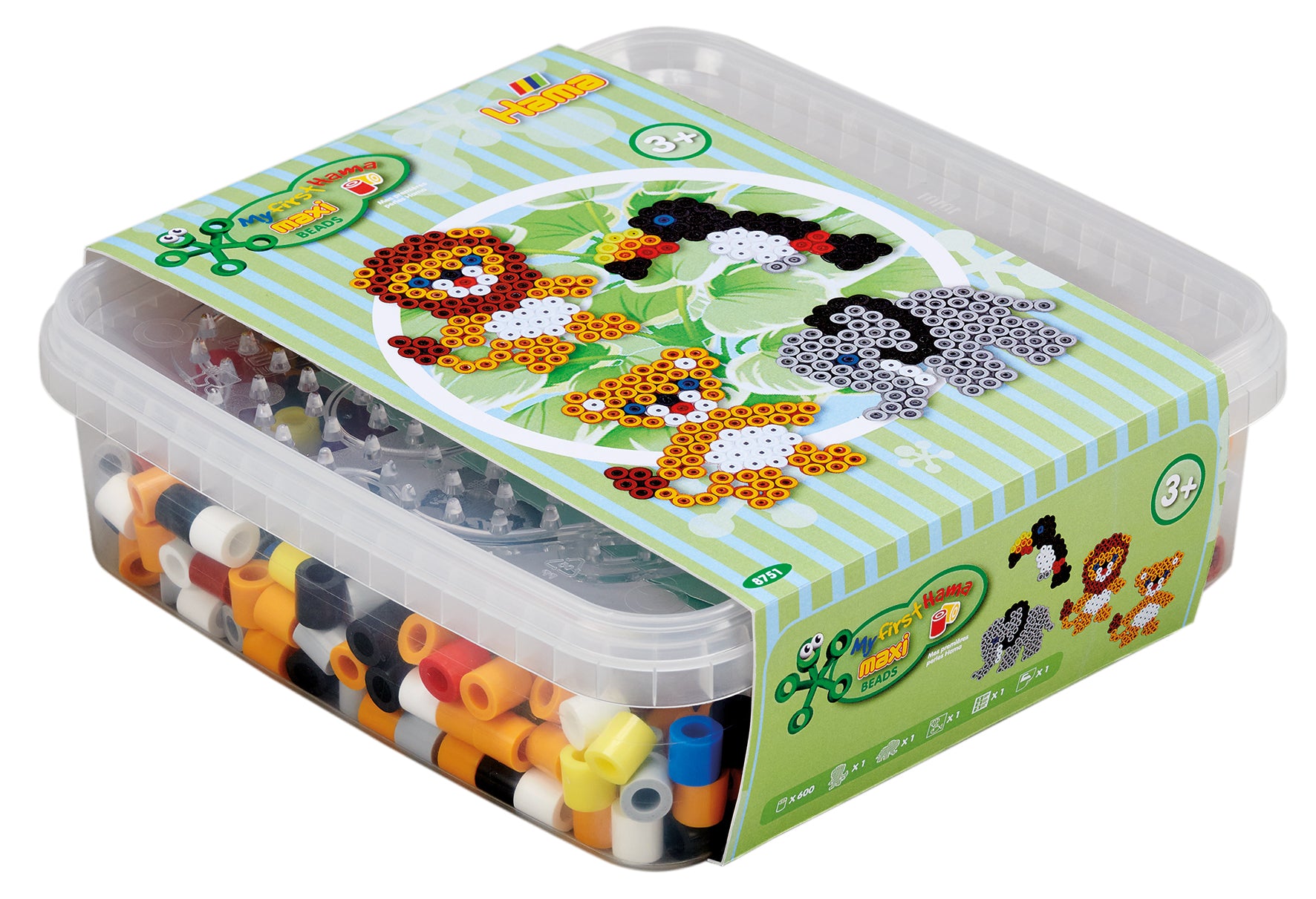 Hama Bügelperlen-Set Jumbo – 600 Perlen – ab 3 Jahren