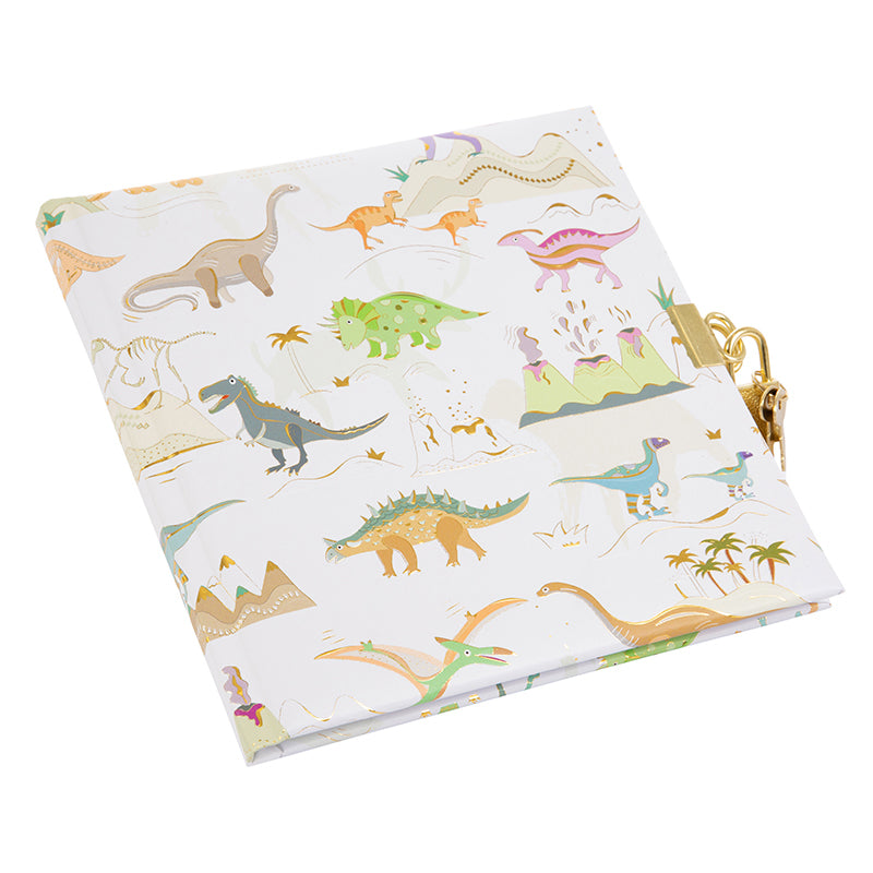 Goldbuch Tagebuch Dinosauria – 16,5 × 16,5 cm, 96 Seiten