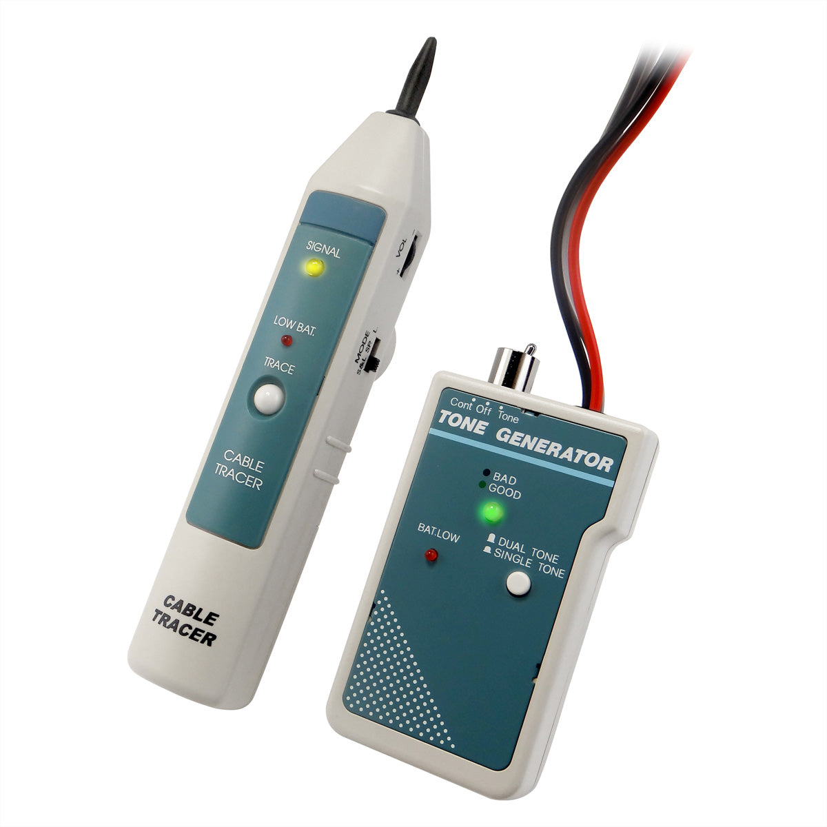 HOBBES Netzwerk-Kabeltester – RJ11, LED-Anzeige, Kontinuitätsprüfung, für Netzwerk-/Telefonkabel