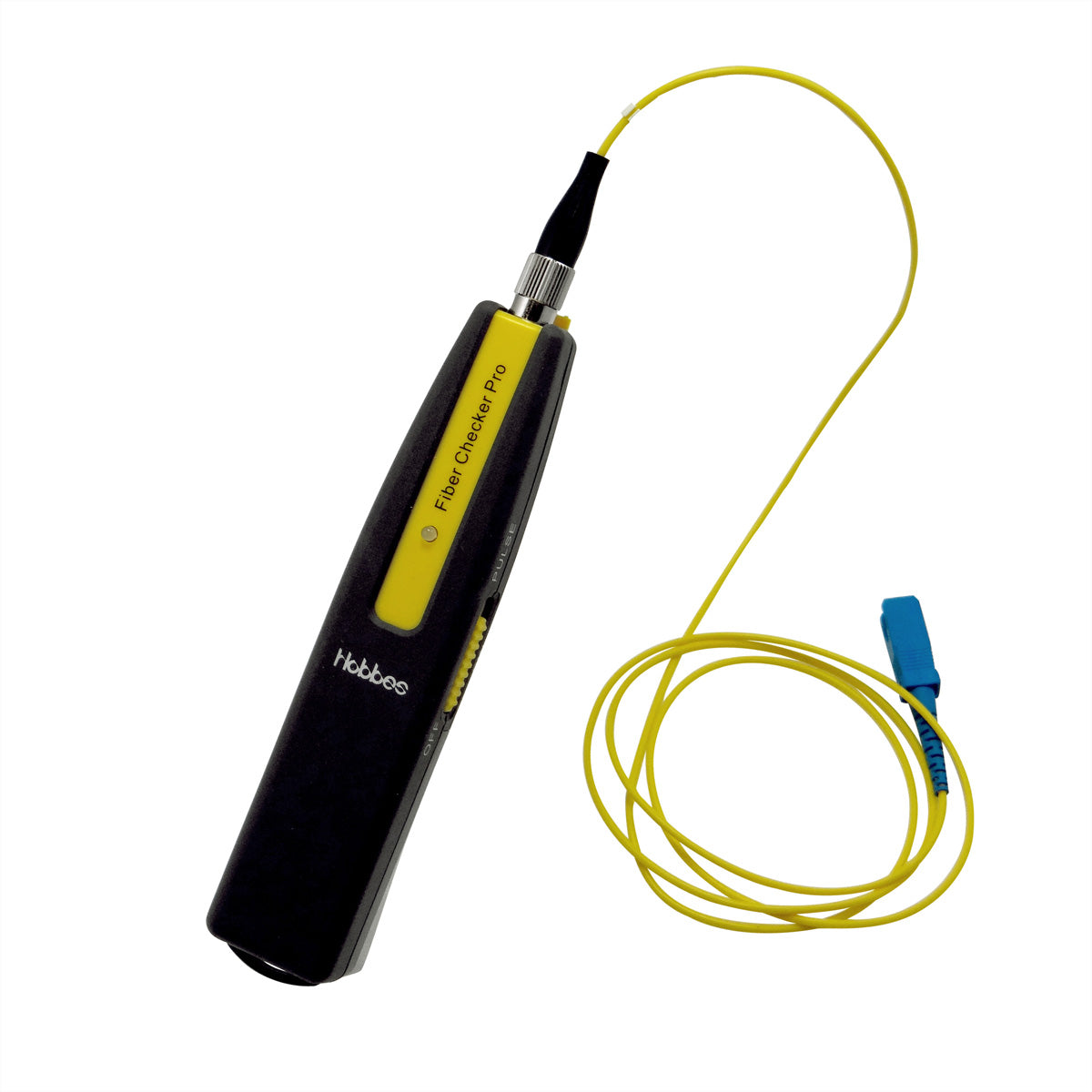 HOBBES Portabler Laser Fiber Checker Pro – Faserprüfer – 650 nm, bis 3 km, für gängige LWL-Stecker