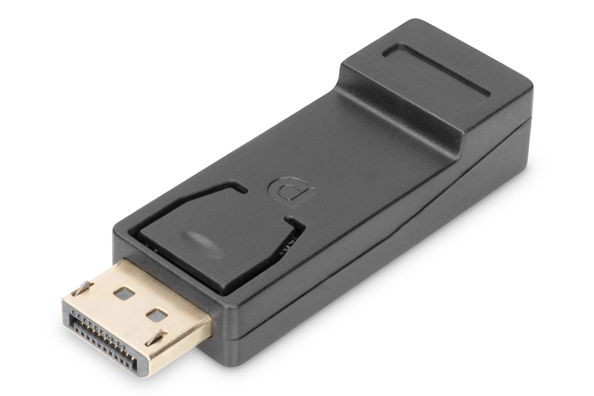 Digitus DisplayPort (Stecker) auf HDMI Typ A (Buchse) Adapter mit Verriegelung