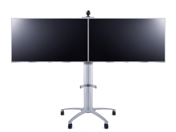 Multibrackets Displayständer 145 Dual – Displayständer, fix, höhenverstellbar, für 46", VESA 800×400, bis 70 kg