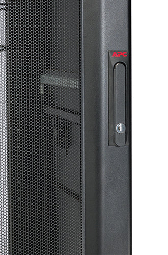 APC NetShelter SX – 19" Netzwerkschrank 42U, abschliessbar, 600 × 1070 × 1991 mm, schwarz, Metall