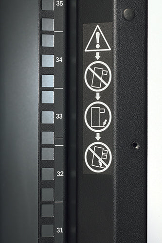 APC NetShelter SX – 19" Netzwerkschrank 42U, abschliessbar, 750 × 1070 × 1991 mm, schwarz, Metall