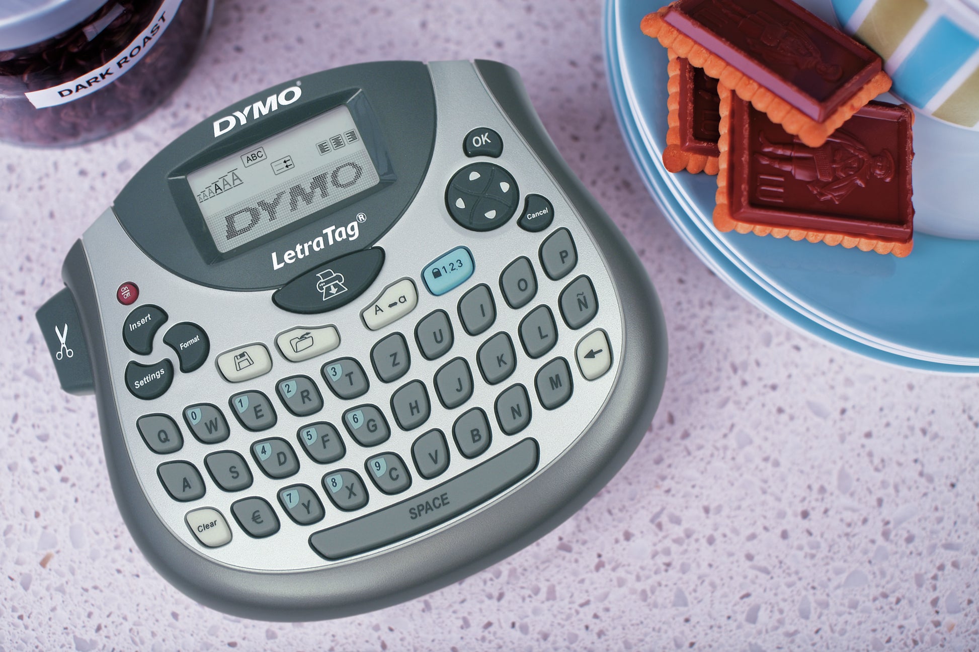 DYMO LetraTag LT-100T – Beschriftungsgerät für LT-Bänder 12 mm