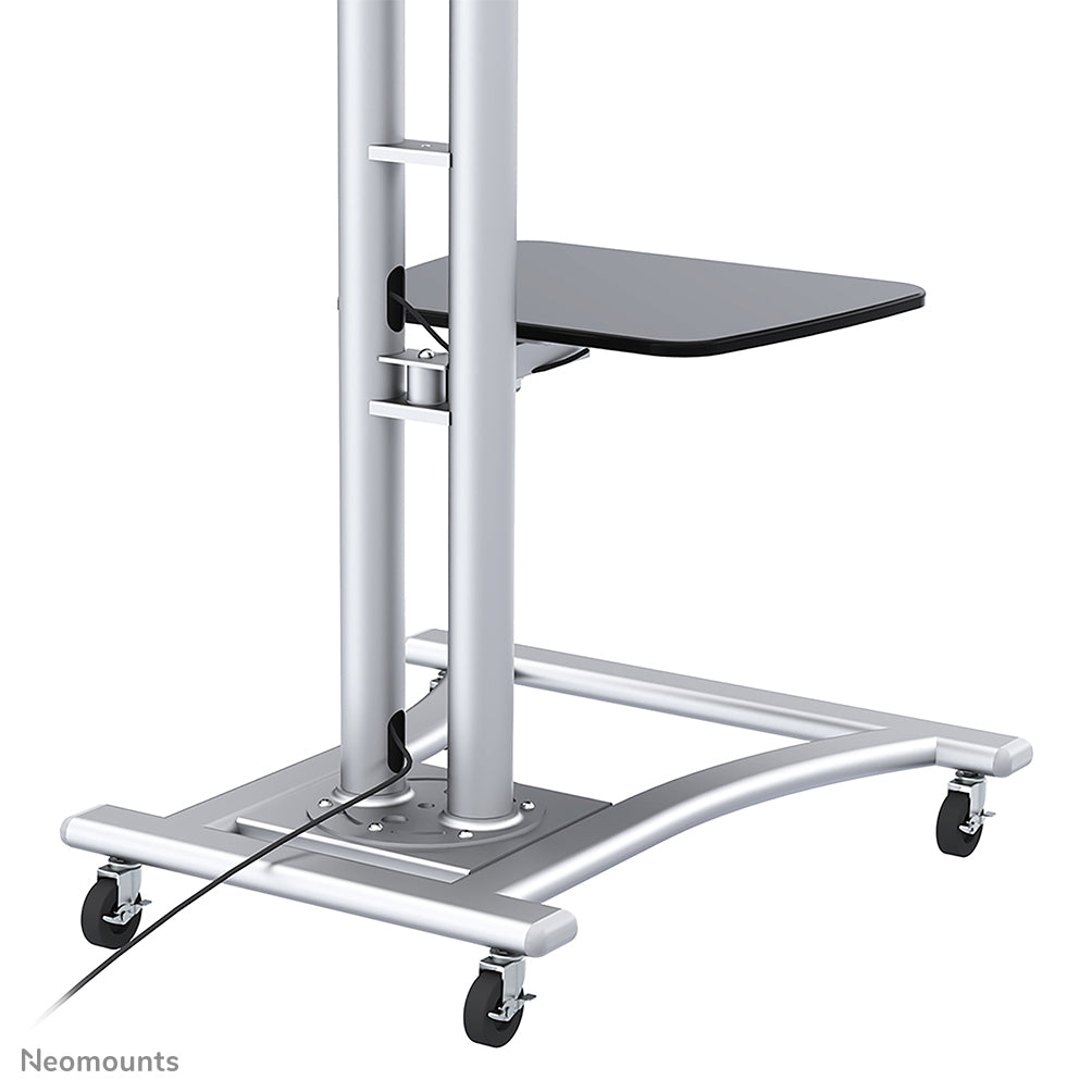 Neomounts PLASMA-M1800E – Displayständer, höhenverstellbar, für 31", VESA 200×200, bis 35 kg, Silber