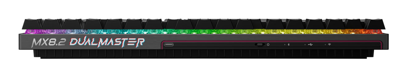 CHERRY MX 8.2 Pro TMR – Tastatur, kabellos (Bluetooth/2,4 GHz), Nordisch – für Windows & iOS