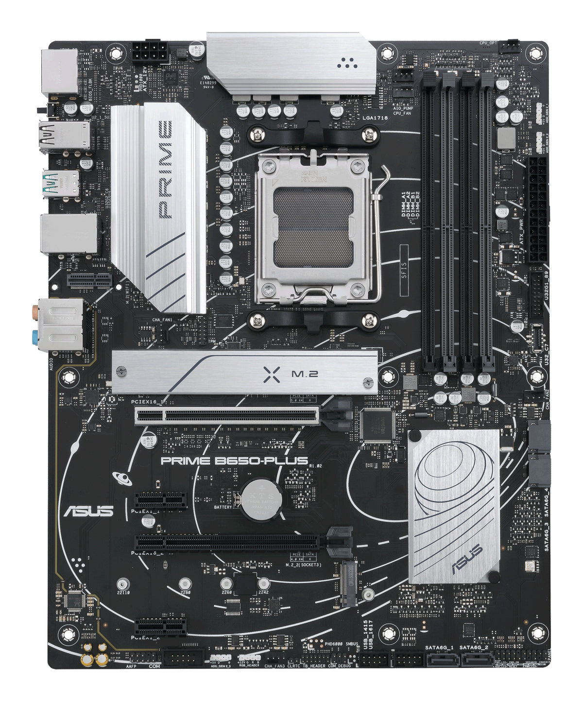 ASUS PRIME B650-PLUS – Mainboard – AM5, AMD B650, ATX, DDR5