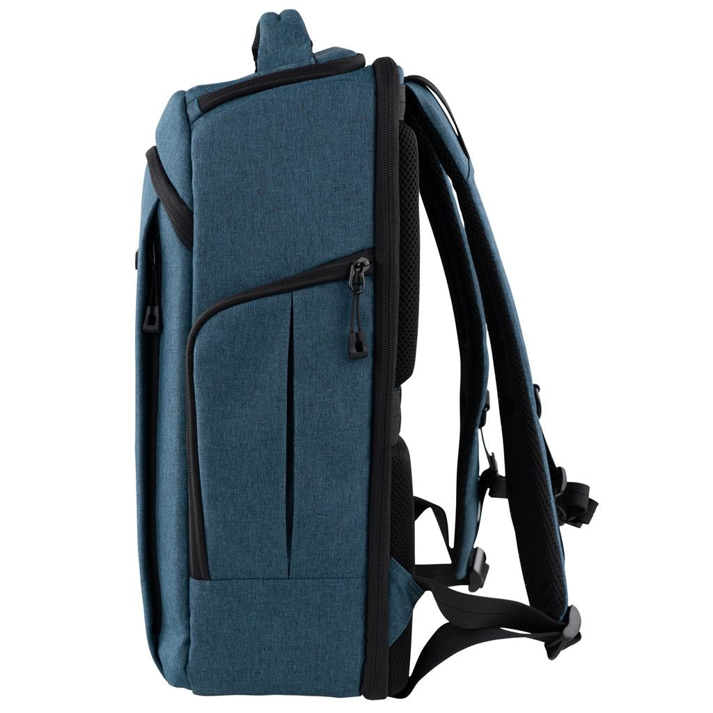 Dörr Kamerarucksack Prag Go – 200 × 310 × 480 mm – Polyester, blau