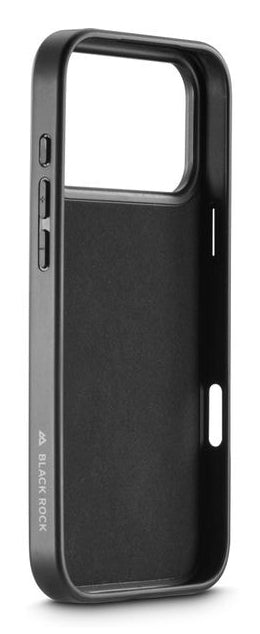 Black Rock Backcover – für Apple iPhone 17 Pro, PC+TPU, Schwarz