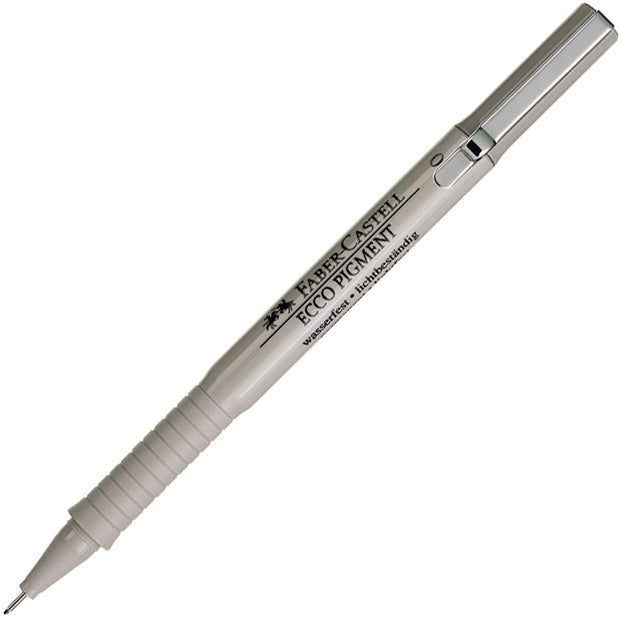 Faber-Castell Ecco Pigment Fineliner 0,3 mm – schwarz – wasserfest, dokumentenecht