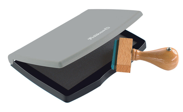 Pelikan Stempelkissen – 70 × 50 mm, Kunststoff, Schwarz, getränkt