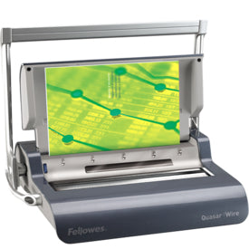 Fellowes 5224101 Bindegerät – Drahtbindung, A4, 15 Blatt, Manuelle Stanzung