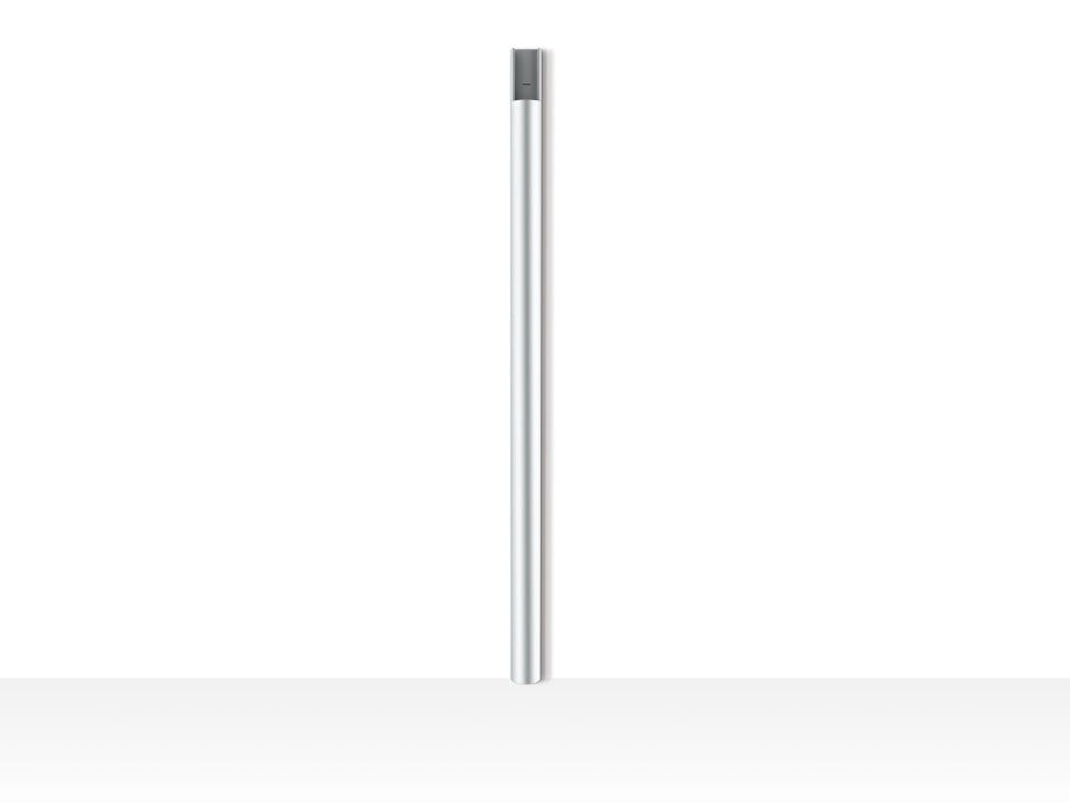 Multibrackets Kabelbrücke – 1,1 m – Aussen 33×18 mm – Aluminium – Metallisch, 1 Stk.