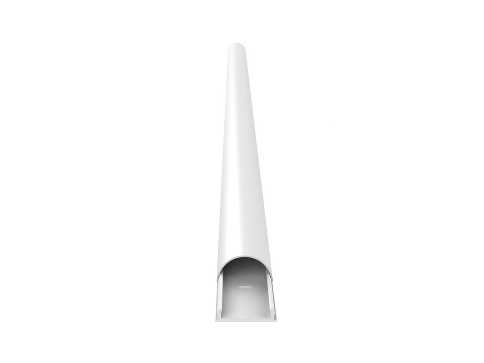 Multibrackets KK 18-1100 WE Kabelbrücke – 1,1 m – Aussen 18×12 mm – Aluminium – Weiss, 1 Stk.