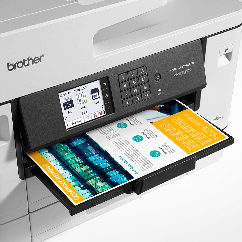 Brother Mfc-J5740Dw – Farbiges Tintenstrahl-MFP A3 – WLAN