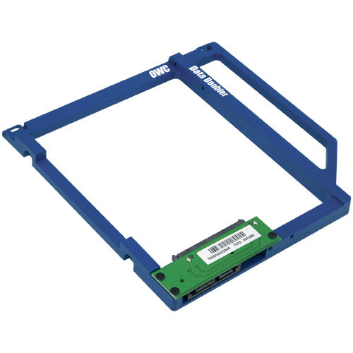 OWC Data Doubler Einbaurahmen für SATA-Laufwerk – Blau