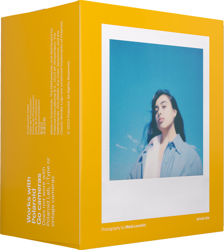 Polaroid Film Go Sofortbildfilm – Bildgrösse 47 × 46 mm – für Polaroid Go – 16er-Pack