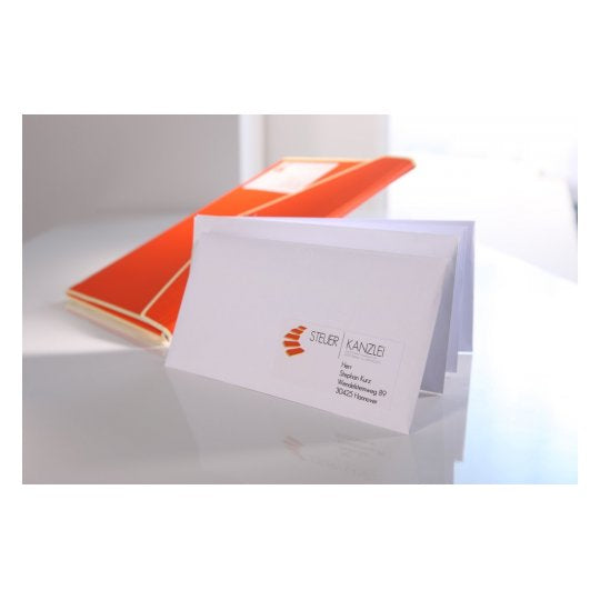 AVERY ZWECKFORM Schuletiketten – 48×21 mm, 5200 Stk, 100 Bogen, Papier, permanent haftend
