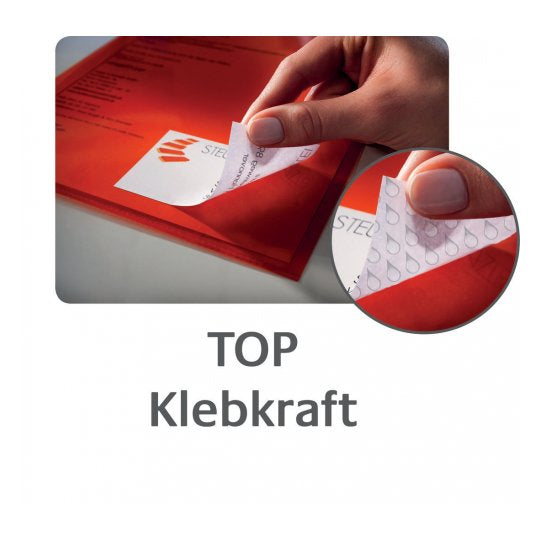 AVERY Zweckform 6126 – Etiketten A4 48,5 × 25,4 mm – permanent haftend – Laser/Inkjet – 40 pro Blatt, 10 Blätter