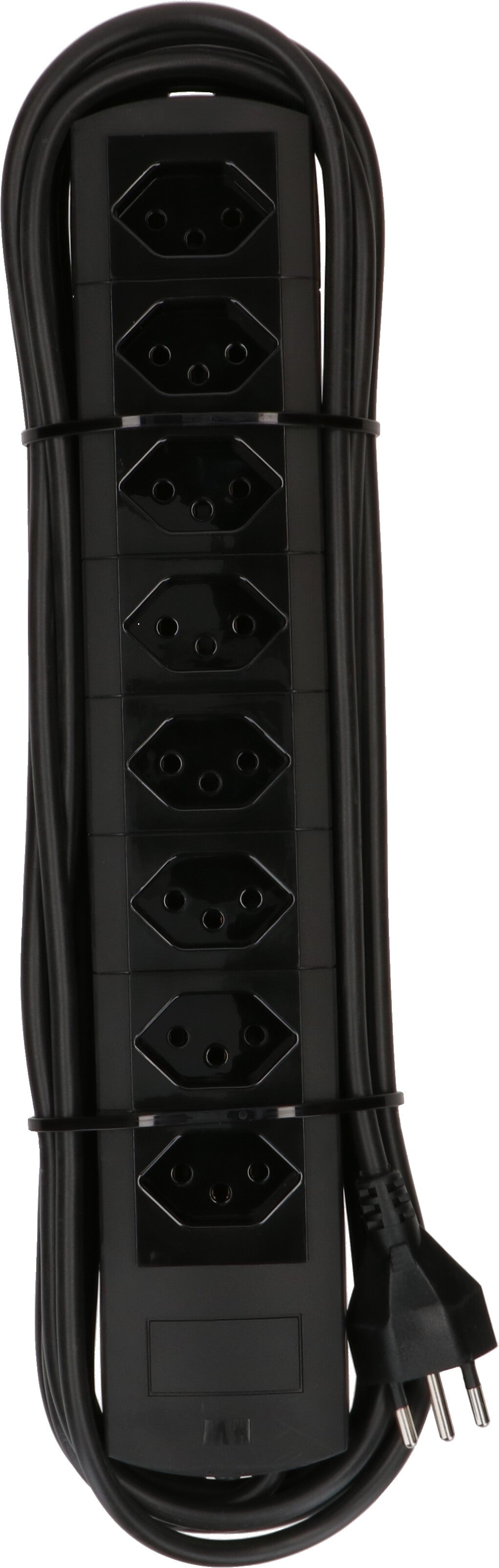 Max hauri split Max Hauri Prime Line Steckdosenleiste – 8× T13, 5 m, mit Überstromschutz, schwarz